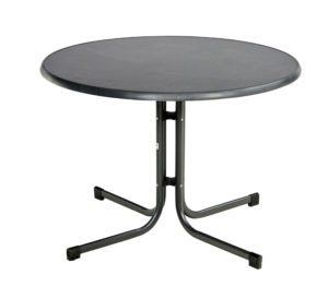 Sieger Tuintafel Boulevard 100cm Mecalit Antraciet