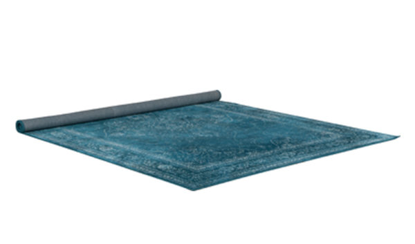 Rugged carpet Dutchbone 170 x 240 cm - ocean