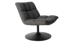 Bar Lounge Chair Dutchbone - Dark grey
