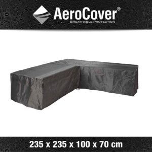 Aerocover Lounge sethoes l-shape 235x235x100x70 cm
