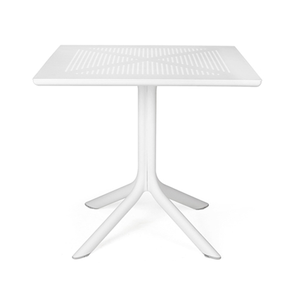 Tuintafel Clip 80x80 cm Bianco Vivaldi XL Zevenaar