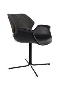 Zuiver Nikki armstoel all black