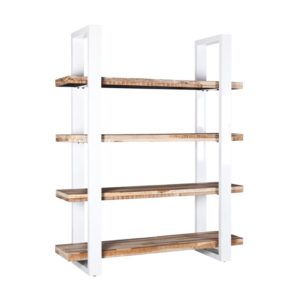 Eleonora Mango boekenkast wit 160 cm