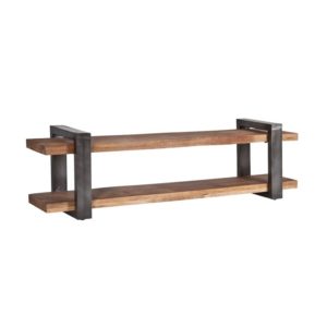 eleonora mango tv meubel 200 cm zwart