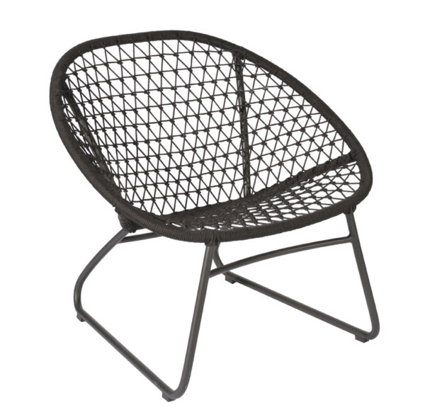 Max & Luuk Occasional Chair Bella Rope Espresso