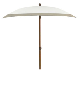 Max & Luuk Parasol Beach 240x150 Wit Taupe