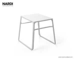 Nardi Bijzettafel Pop Bianco Wit