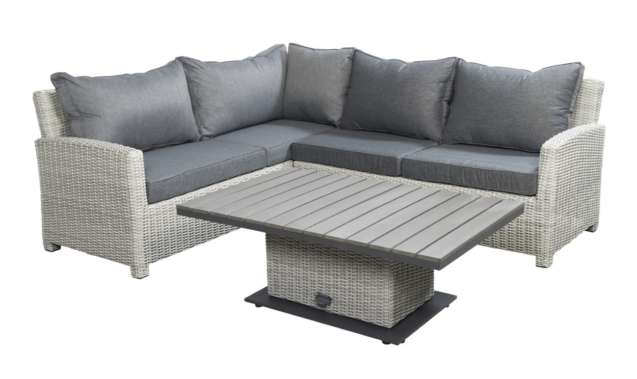 Beach 7 Lounge-Diningset XL links Verstelbare Tafel Multi - Vivaldi XL Zevenaar