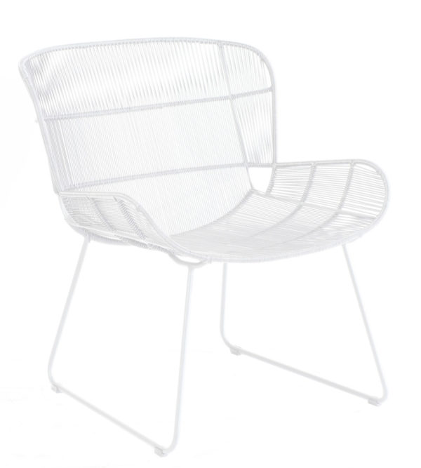 Max & Luuk Lounge Chair Faye White