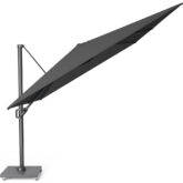 Platinum Zweefparasol Challenger T1 3×4 Faded Black Premium