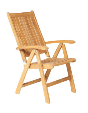 Traditional Teak Victoria-Recliner