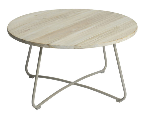 Max & Luuk Salontafel Lily Aluminium Drift Teak