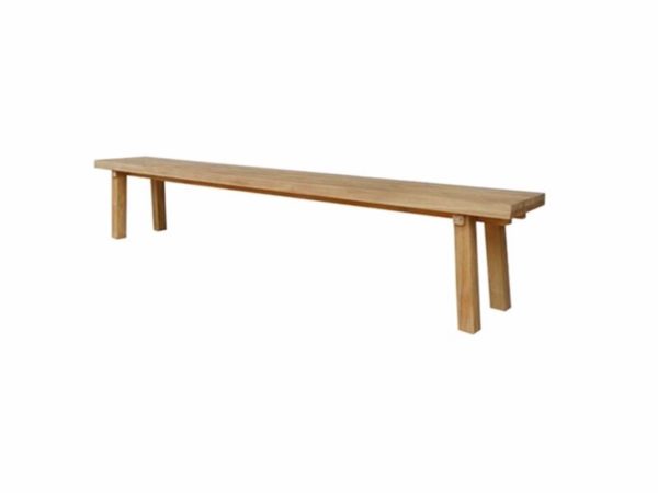 Max & Luuk Rugloze Bank Abby Teak