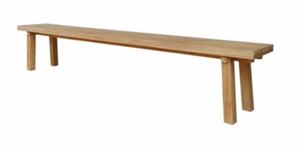 Max & Luuk Rugloze Bank Abby Teak