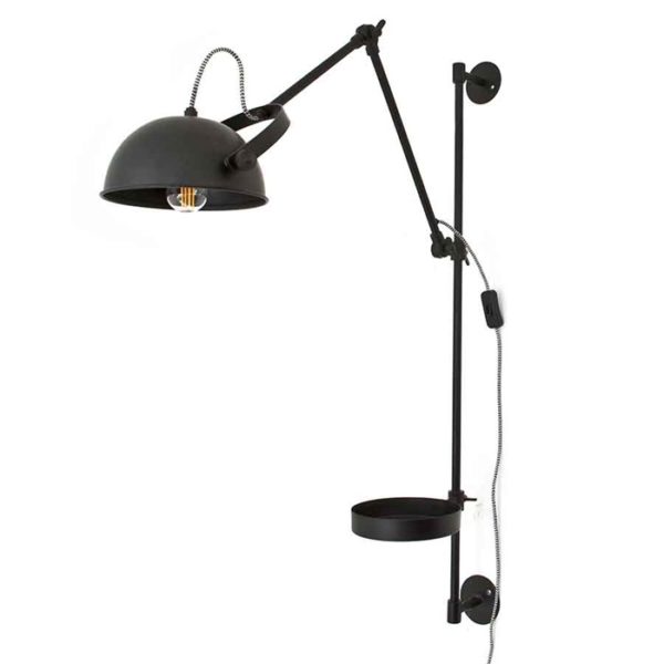 By Boo Eagle wandlamp zwart