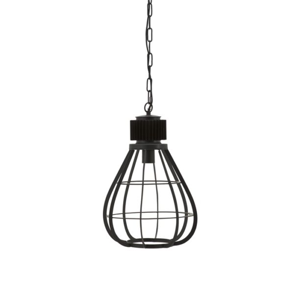 By Boo Moonlight hanglamp medium zwart