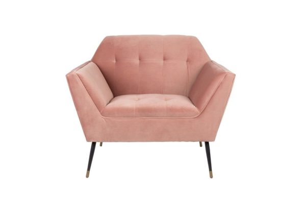 Dutchbone Kate fauteuil roze