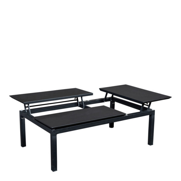 Beach7 Lounge Tuintafel Central Aluminium Black