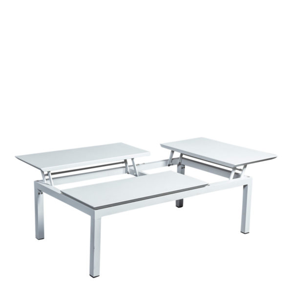 Beach7 Loungetafel Central Aluminium 120x72 cm