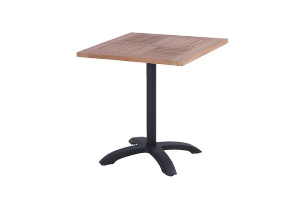 Hartman Tuintafel Bistro 70x70 cm Teak Black
