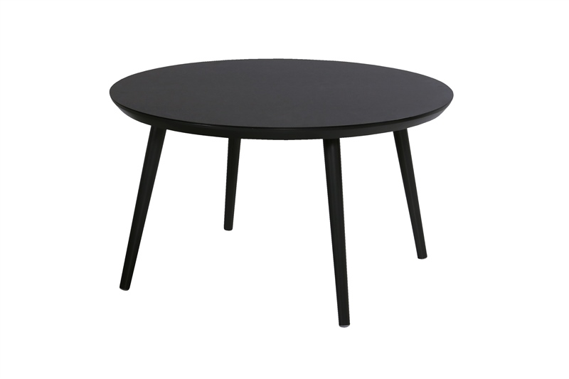 Druif Cirkel hoop Hartman Tuintafel Sophie Studio HPL Rond Black - Vivaldi XL Zevenaar