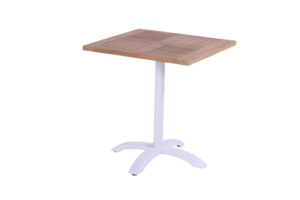 Hartman Bistro Tuintafel 70x70 cm Teak White