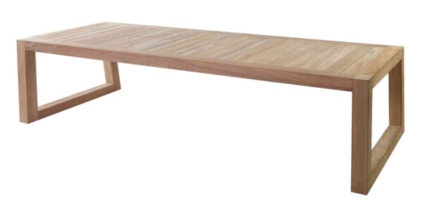 Max & Luuk Low Dining Tafel Mason Teak 300x100 cm