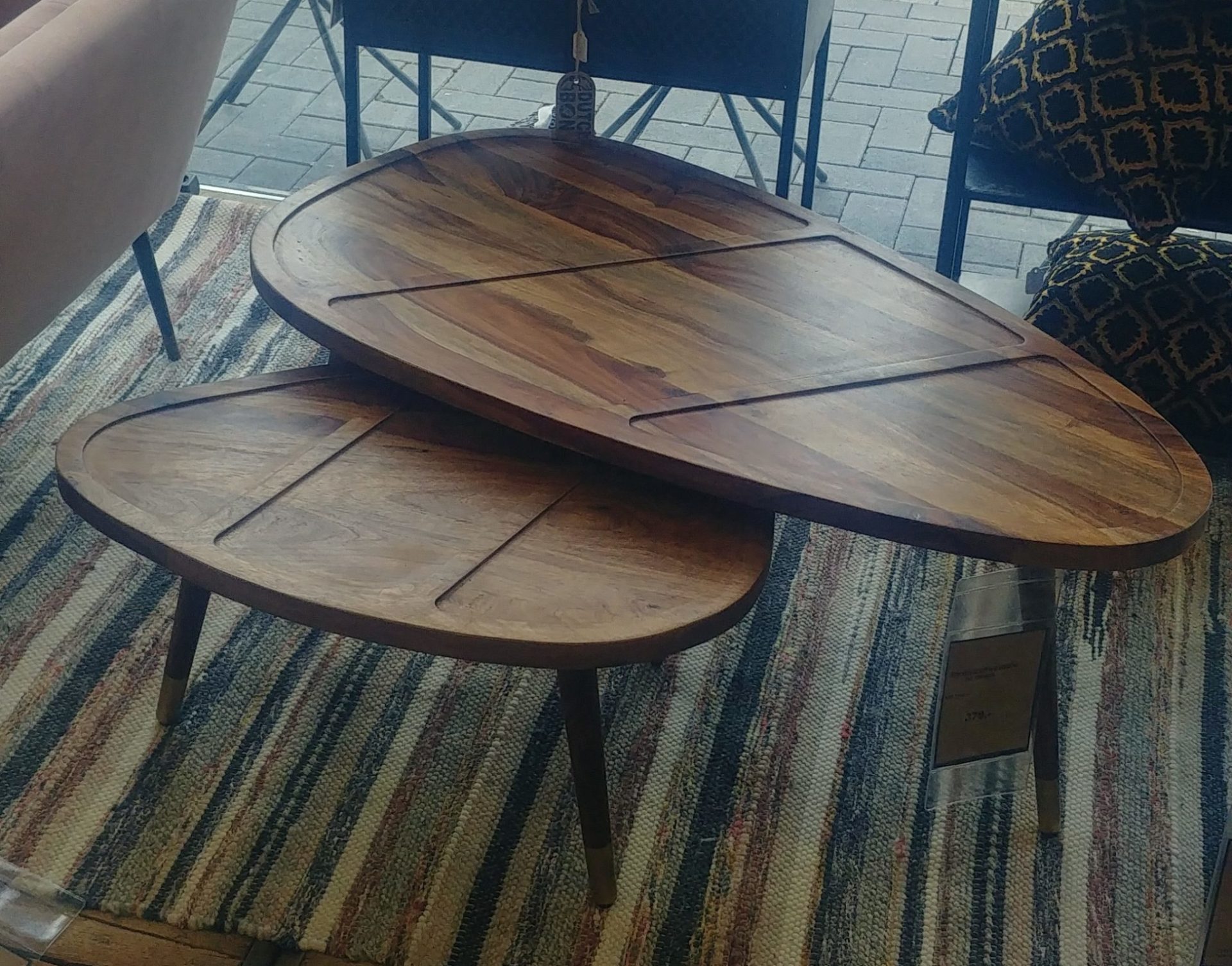 Patois herberg Discrimineren Dutchbone Sham salontafel set van twee showroommodel - Vivaldi XL Zevenaar