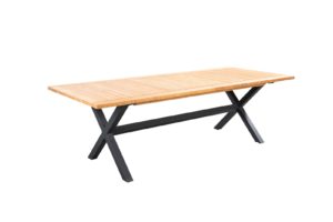 Yoi Diningtafel Wakai 236x100 cm Dark Grey Teak