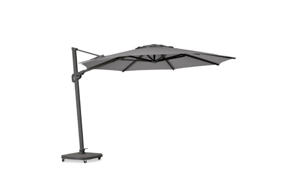 Suns Zweefparasol Palmoli 350cm Carbon Light Grey