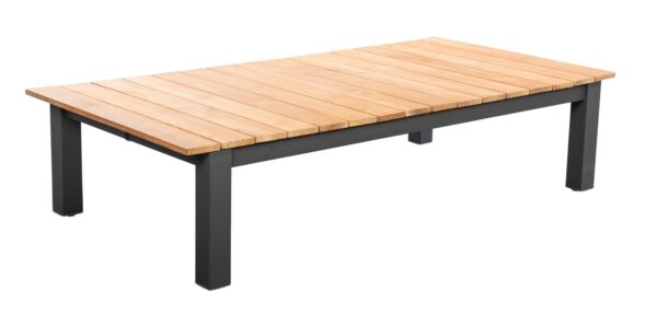 Yoi Salontafel Midori Donkergrijs Teak