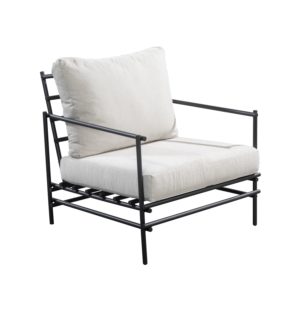 Yoi Loungechair Ki Donkergrijs