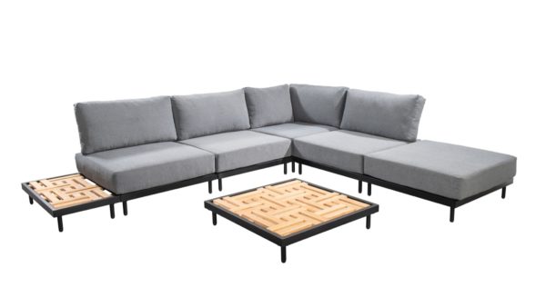 Yoi Loungeset Natsu Aluminium Teak