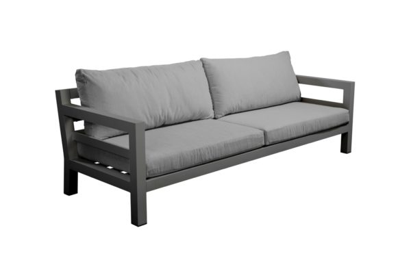 Yoi Lounge Sofa Midori 3-Zits Donkergrijs