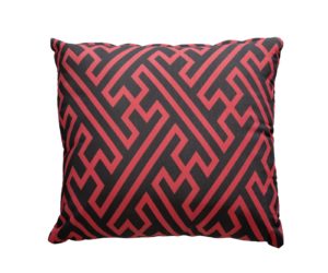 Yoi Sierkussen Maze Red 50x50 cm