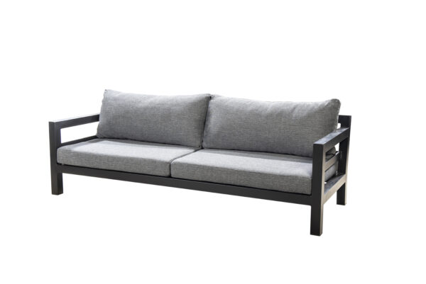 Yoi Midori 4 seater alu dark grey mixed grey