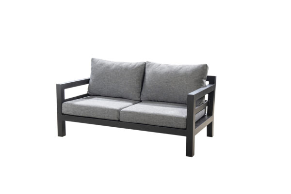 Yoi Midori Sofa 2 Seater alu dark grey mixed grey