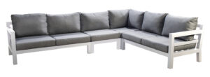 Yoi Midori cornerset 340x260 alu white mixed grey