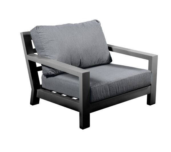 Yoi Ookii loungechair dark grey dark grey