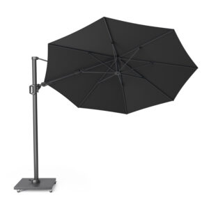 Platinum Zweefparasol Challenger T2 350 Faded Black Premium