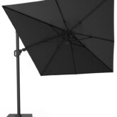 Platinum Zweefparasol Challenger T2 350×260 Jet Black Premium