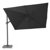 Platinum Zweefparasol Challenger T2 3×3 Faded Black Premium