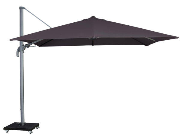 Platinum Zweefparasol Marbella T2 3x3 Antraciet