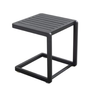 Yoi Sidetable Hokan Black Aluminium