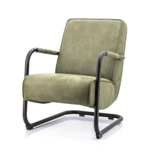 Eleonora Pien fauteuil Cherokee groen