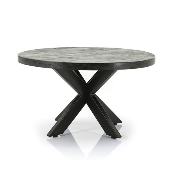 Eleonora Steven salontafel 70 cm rond zwart