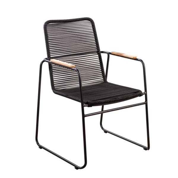 Yoi Diningstoel Wasabi Rope Black