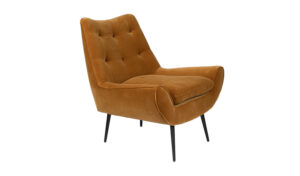 Dutchbone Glodis fauteuil whiskey