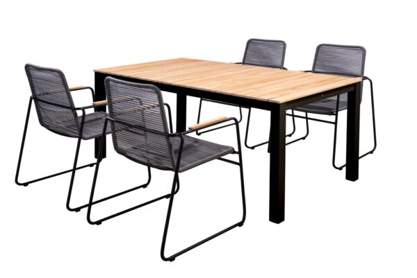 Yoi Tuinset Arashi Wasabi 5-Delig Dark Grey