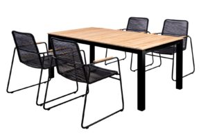 Yoi Tuinset Arashi Wasabi 5-Delig Black